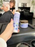 laSaponaria Antioxidační šampon na šedivé vlasy s BIO borůvkou a argininem 200 ml