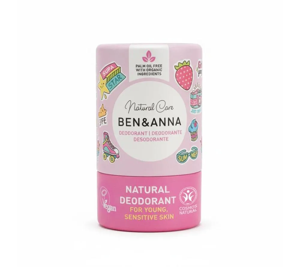 Ben & Anna Deodorant KIDS holka 25g