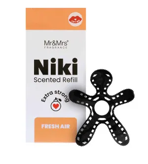 Mr&Mrs Fragrance Niki Fresh Air náplň vůně do auta