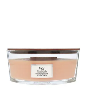 WoodWick Chilli Pepper Gelato vonná svíčka s dřevěným knotem 453,6 g