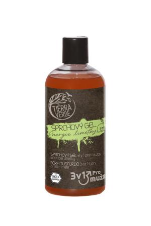  Sprchový gel 3 v 1 pro muže Energie limetky 500 ml