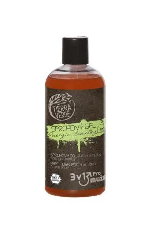 Tierra Verde  Sprchový gel 3 v 1 pro muže Energie limetky 500 ml