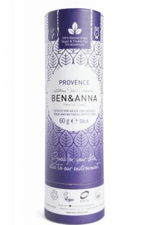 Ben & Anna Tuhý deodorant (60 g) - Levandule - nezanechává lepivý pocit v podpaží