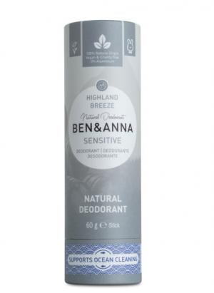 Ben & Anna Tuhý deodorant Sensitive (60 g) - Horský vánek