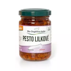 Bio organica Italia Pesto lilkové 140 g BIO   BIO ORGANICA ITALIA