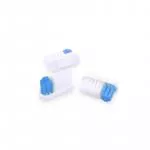 Lamazuna Bioplastový zubní kartáček s vyměnitelnou hlavicí, měkký, fialový