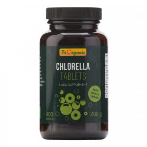 Chlorella 400 tablet 200 g BIO   BIORGANIC