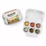 Blossombs Semínkové bomby - Dárkový box na vajíčka (6 ks) - originální a praktický dárek