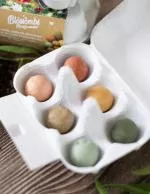 Blossombs Semínkové bomby - Dárkový box na vajíčka (6 ks) - originální a praktický dárek