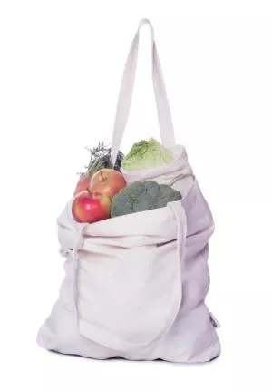 Casa Organica (Tierra Verde) Plátěná nákupní taška - z nebělené biobavlny