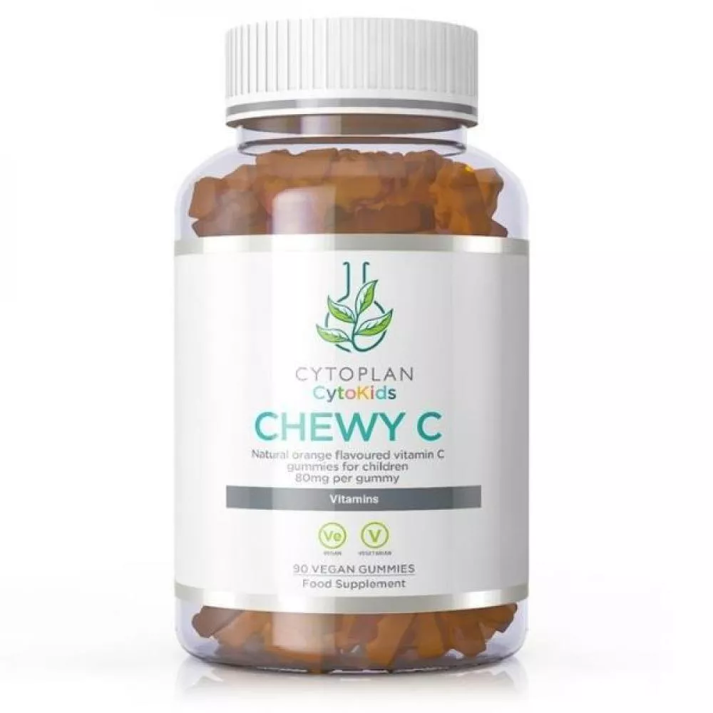 Cytoplan Chewy C Vitamín C pro děti od 3 let, 90 žvýkacích bonbónů