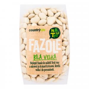 Fazole bílá velká 500 g   COUNTRY LIFE