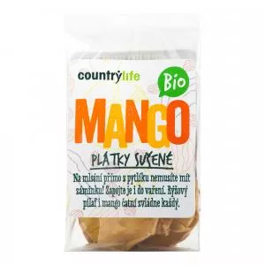 Country Life Mango plátky sušené 80 g BIO   COUNTRY LIFE