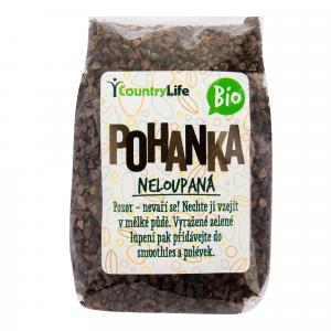 Pohanka neloupaná 400 g BIO   COUNTRY LIFE