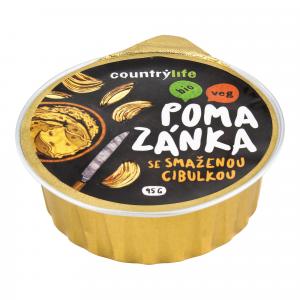 Pomazánka se smaženou cibulkou 95 g BIO   COUNTRY LIFE