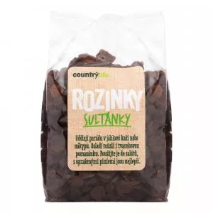 Country Life Rozinky sultánky 250 g   COUNTRY LIFE