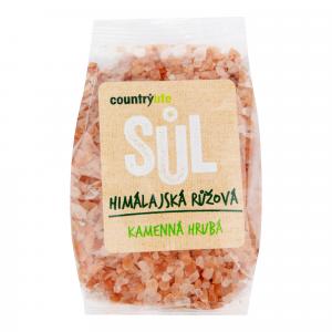 Sůl himálajská růžová hrubá 500 g   COUNTRY LIFE