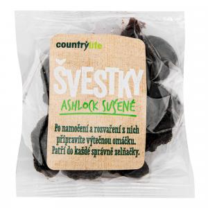 Švestky sušené bez pecek Ashlock 100 g   COUNTRY LIFE