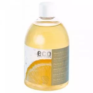 Eco Cosmetics Tekuté mýdlo s vůní citrónu BIO (náplň 500 ml) - 2 v 1: pro mytí rukou i celého těla