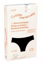 Ecodis Anaé by  Menstruační kalhotky Panty na silnou menstruaci - černé L - z certifikované biobavlny