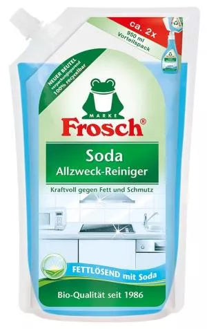 Frosch EKO čistič na kuchyně s přírodní sodou – náhradní náplň (950 ml)