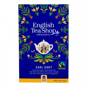 English Tea Shop Čaj Earl Grey Fair Trade 20 sáčků BIO   ENGLISH TEA SHOP