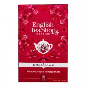 English Tea Shop Čaj Rooibos s acai a granátovým jablkem 20 sáčků BIO   ENGLISH TEA SHOP