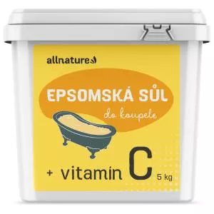 Allnature Epsomská sůl Vitamín C 5 kg