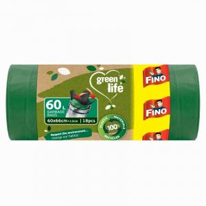 Pytle na odpadky Green Life Easy pack 27 μm - 60 l (18 ks)