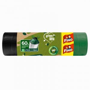 Pytle na odpadky zatahovací Green Life - 60 l (10 ks)