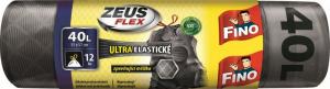 Pytle na odpadky zatahovací Zeus FLEX 32 μm - 40 l (12 ks)