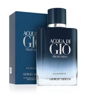 Giorgio Armani Acqua di Gio Profondo parfémovaná voda pro muže 100 ml plnitelný flakón