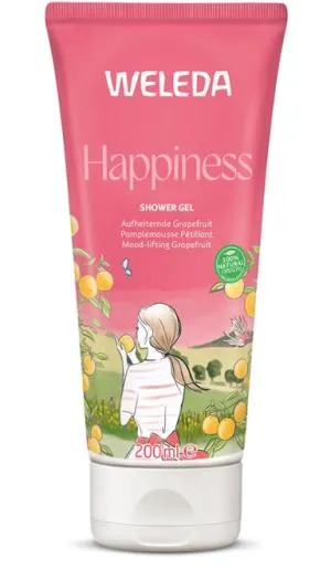 Weleda HAPPINESS Grepový sprchový gel 200 ml