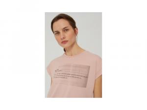 Ecoalf Harbour Grafic T-shirt Woman Dusty Pink