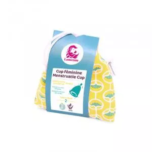 Lamazuna Hygienický menstruační kalíšek, velikost 2, žluté pouzdro
