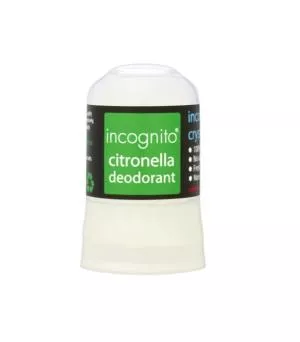 Incognito Ochranný krystalový deodorant Citronela (50 ml) - nevoní obtížnému hmyzu