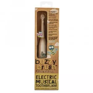 Jack n Jill Dětský elektrický zubní kartáček s melodií Buzzy Brush - interaktivní se 3 druhy melodií