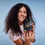 laSaponaria Aktivní sprej na vlasy proti krepatění s AHA ovocnými kyselinami (100 ml) - pro snadnou úpravu a lesk vlasů