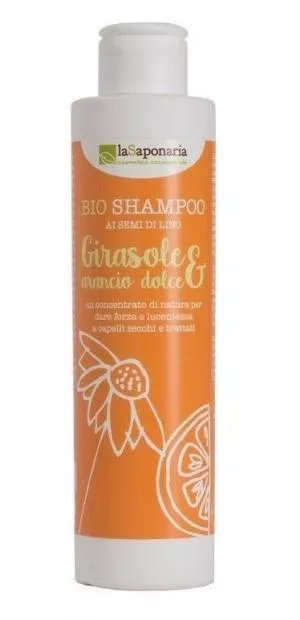 laSaponaria Šampon se slunečnicí a sladkým pomerančem BIO (200 ml)