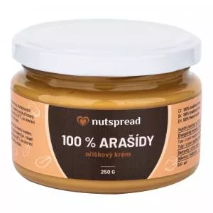 Nutspread Krém z pražených arašídů 250 g   NUTSPREAD