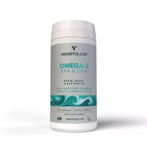 Vegetology Opti3 Omega-3 EPA & DHA s vitaminem D 60 kapslí