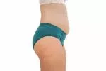 Pinke Welle Menstruační kalhotky Bikiny azurové - stř. a slabá menstruace (L)