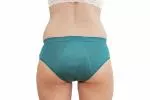 Pinke Welle Menstruační kalhotky Bikiny azurové - stř. a slabá menstruace (L)