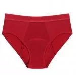 Pinke Welle Menstruační kalhotky Bikiny červené - stř. a slabá menstruace (L)