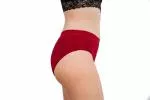 Pinke Welle Menstruační kalhotky Bikiny červené - stř. a slabá menstruace (S)