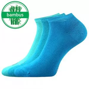 Lonka Ponožky bambusové mix modrá