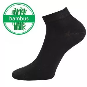 Lonka Ponožky bambusové nízké černé
