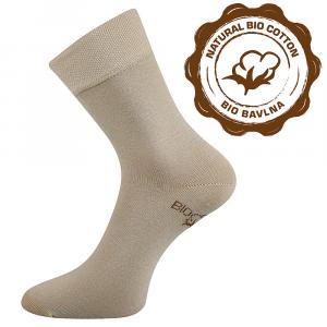 Lonka Ponožky BIO bavlna béžové