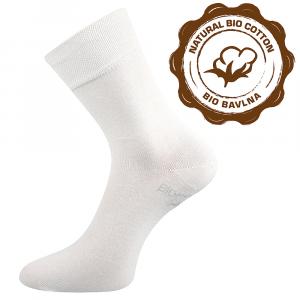 Lonka Ponožky BIO bavlna bílé