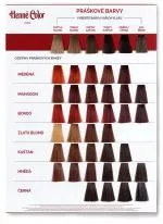 Henné Color Prášková rostlinná barva na vlasy Premium Végétal 100g Mahagon